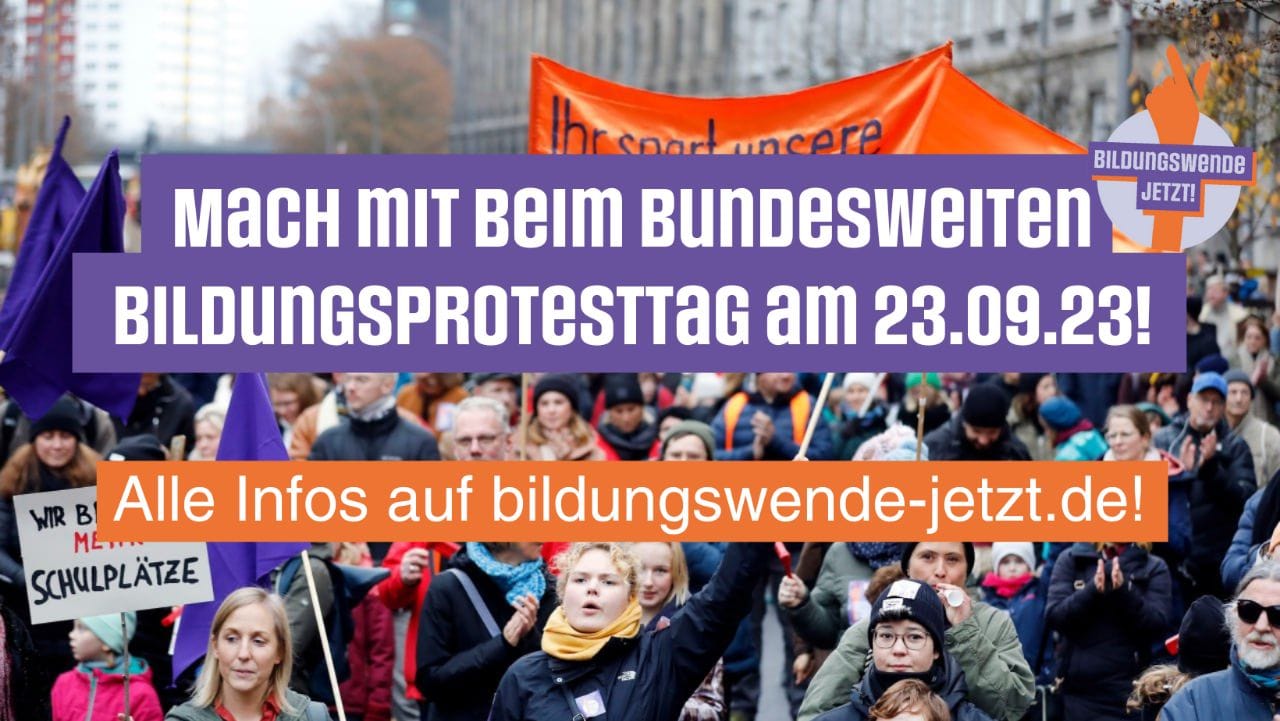 Read more about the article Bildungsprotesttag 23.09.2023