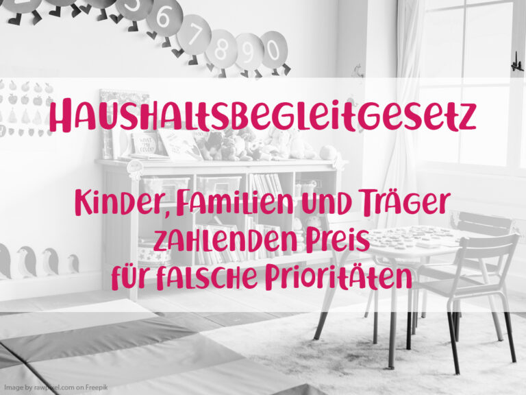 Mehr über den Artikel erfahren Haushaltsbegleitgesetz