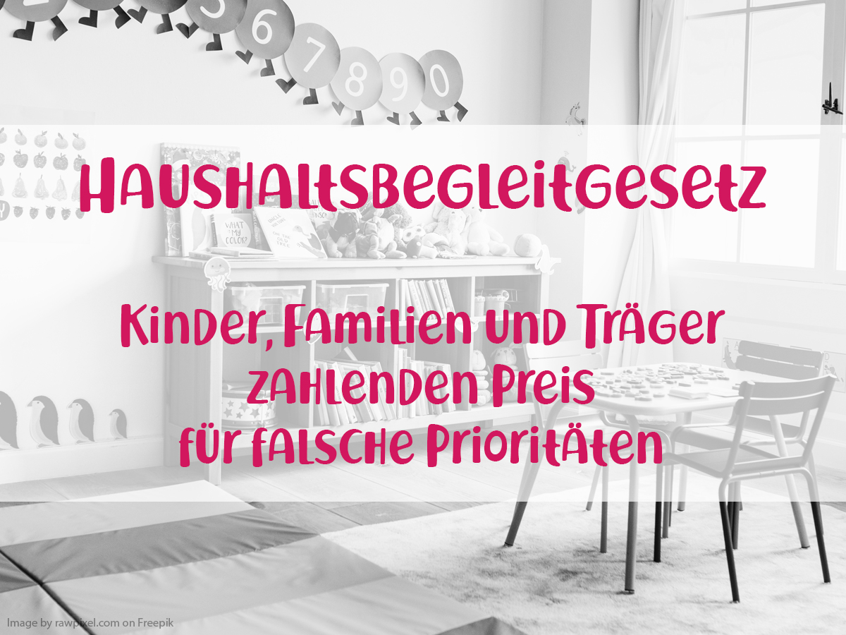 Mehr über den Artikel erfahren Haushaltsbegleitgesetz